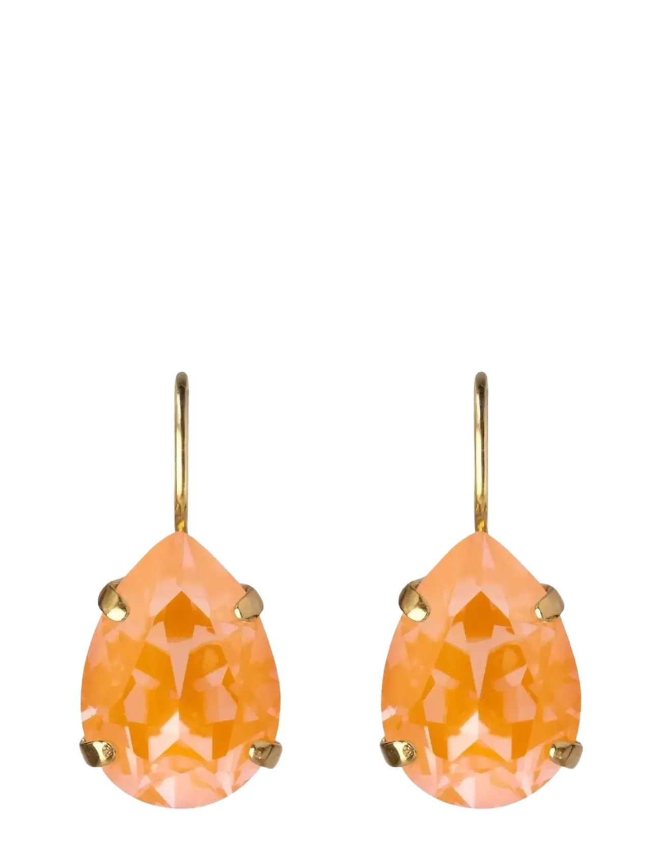 Caroline Svedbom MINI DROP CLASP EARRINGS GOLD - Uus - MANGO DELITE / gold