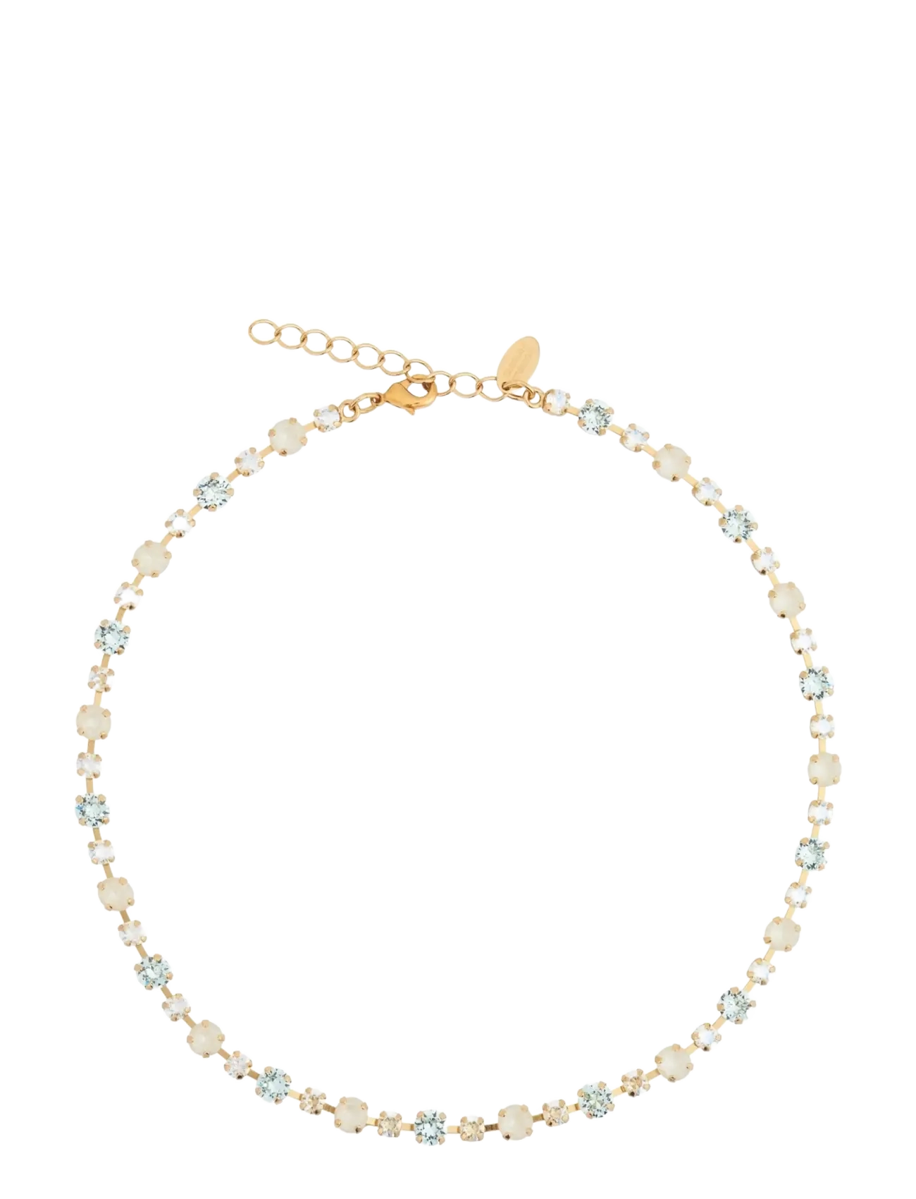 Caroline Svedbom - CALANTHE NECKLACE GOLD - kaelaketid - azore combo - 2