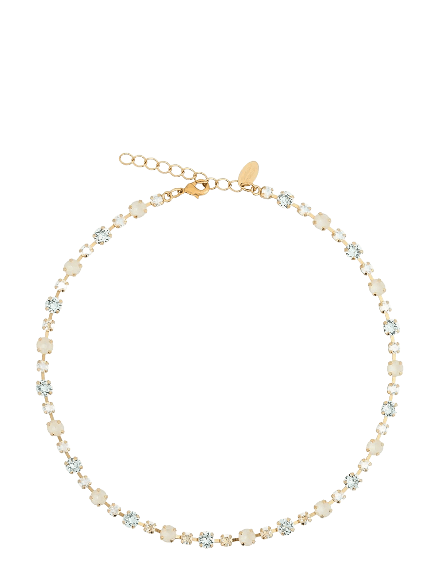 Caroline Svedbom - CALANTHE NECKLACE GOLD - kaelaketid - azore combo - 2