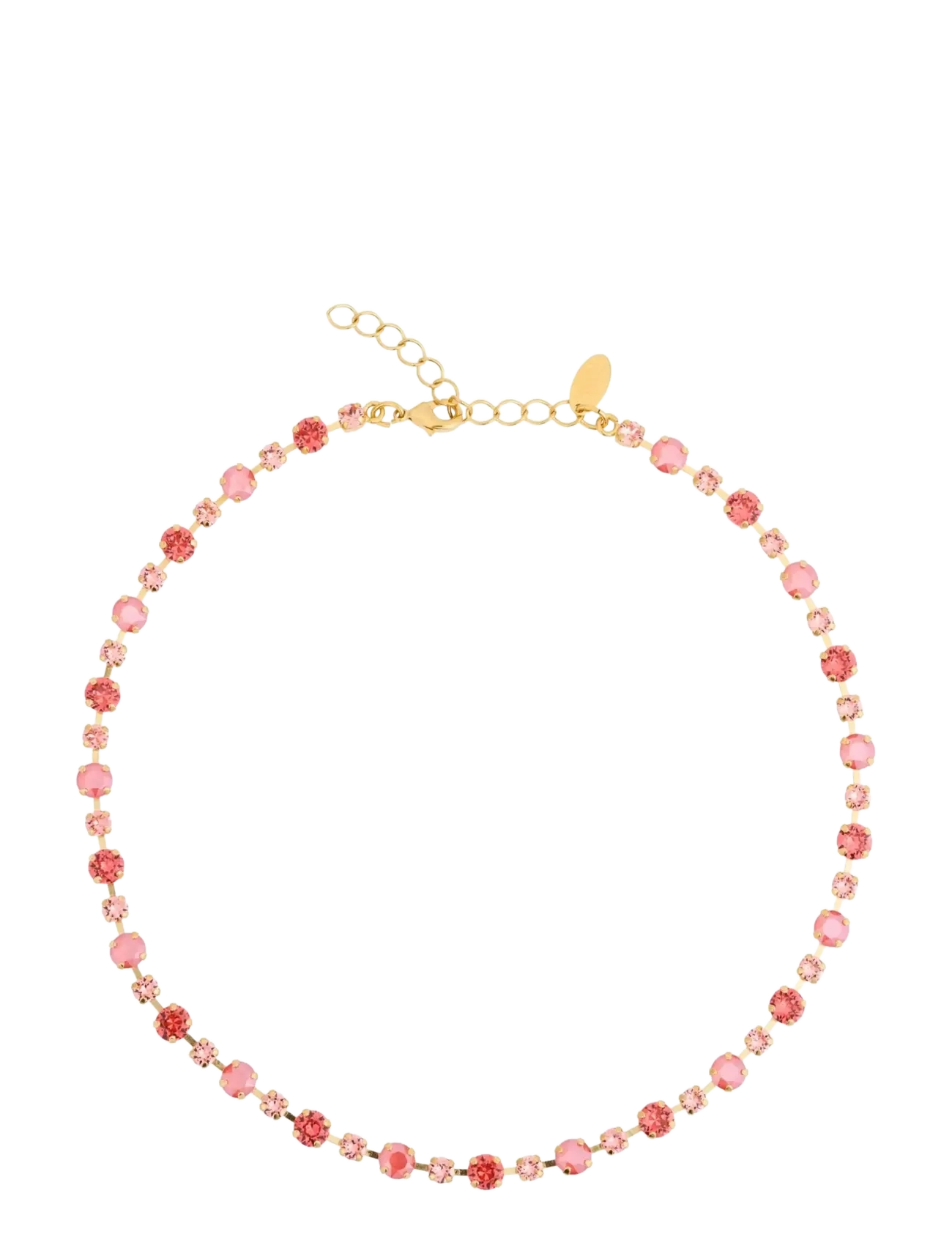Caroline Svedbom CALANTHE NECKLACE GOLD - Mæðradagurinn - LIGHT CORAL COMBO / gold