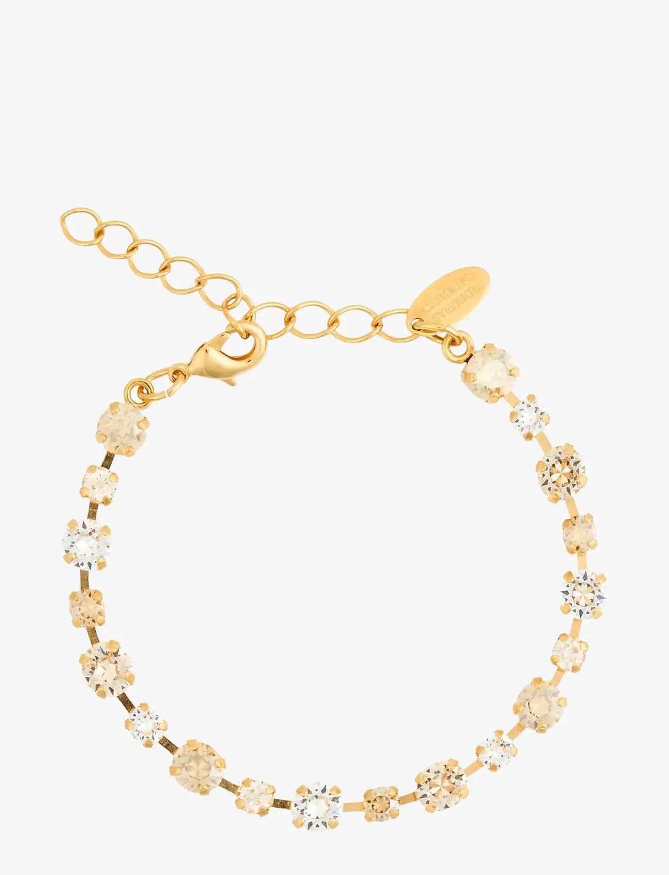 Caroline Svedbom - CALANTHE BRACELET GOLD - kædearmbånd - golden combo - 1