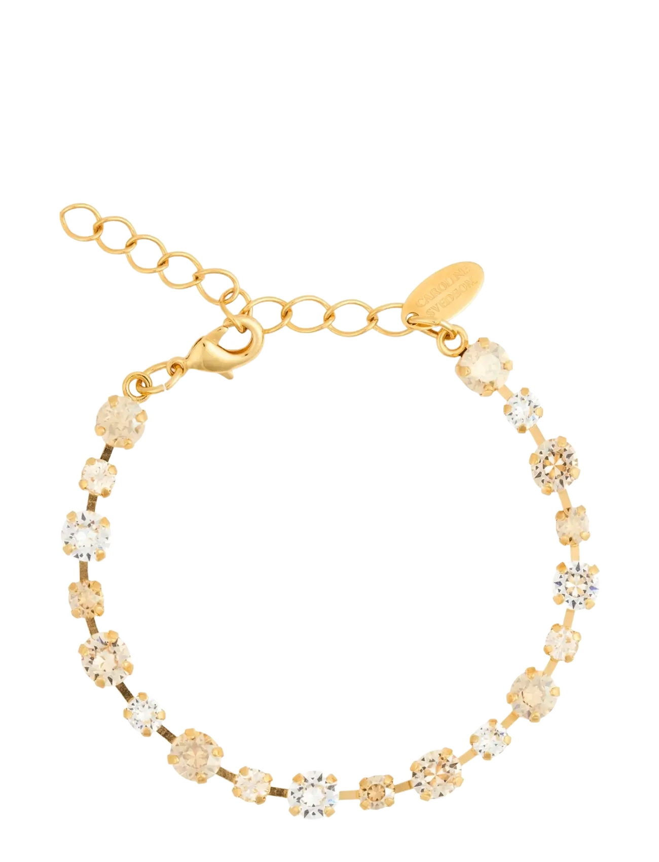 Caroline Svedbom CALANTHE BRACELET GOLD - Jõulukingid - GOLDEN COMBO / gold