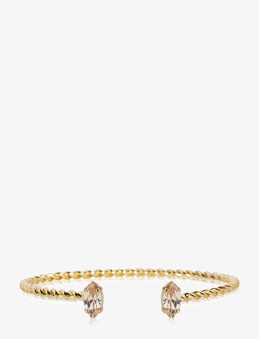 Caroline Svedbom - PETITE NAVETTE BRACELET - armringe - light silk - 1