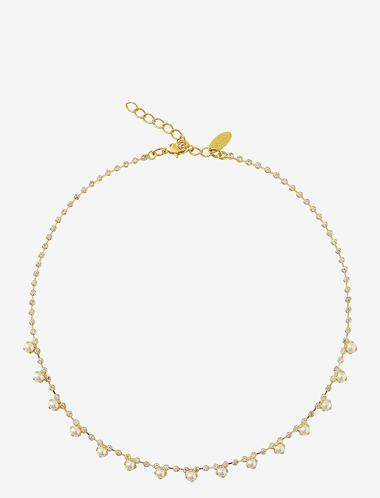Caroline Svedbom - LILY NECKLACE GOLD - lenkekjeder - pearl - 1