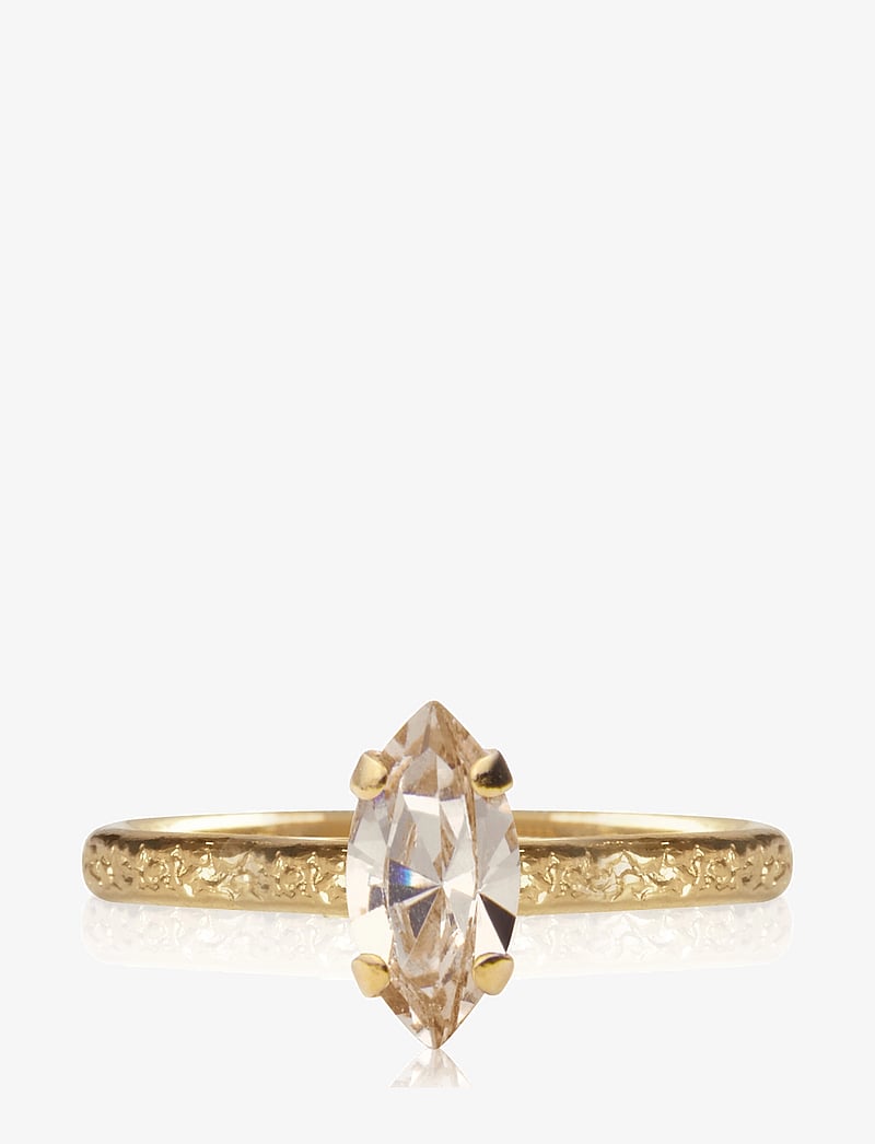 Caroline Svedbom - PETITE NAVETTE RING - ringar - light silk - 1