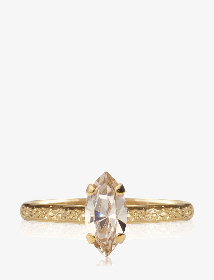 Caroline Svedbom - PETITE NAVETTE RING - ringe - light silk - 1