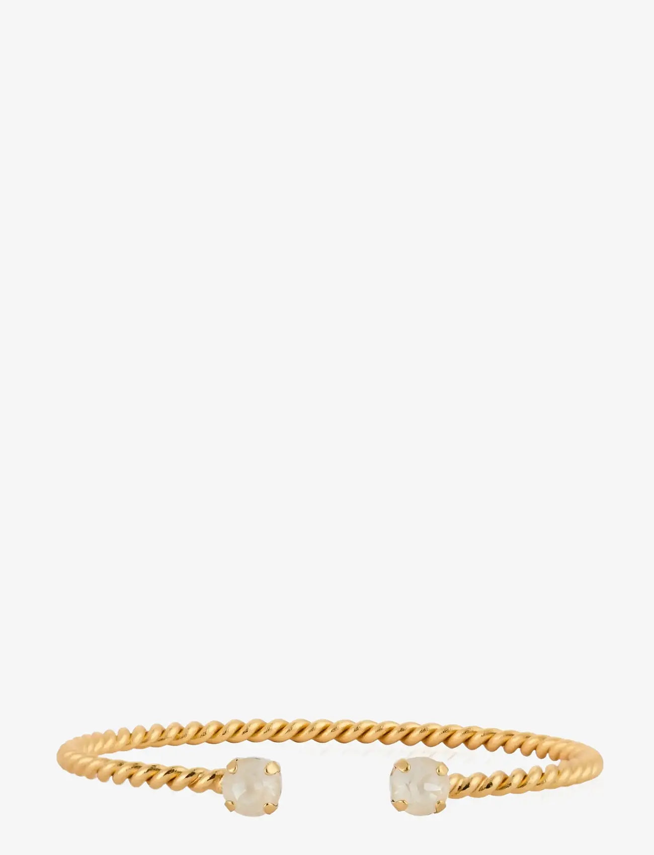 Caroline Svedbom - MINI TWISTED BRACELET GOLD - käevõrud - linen ignite - 1