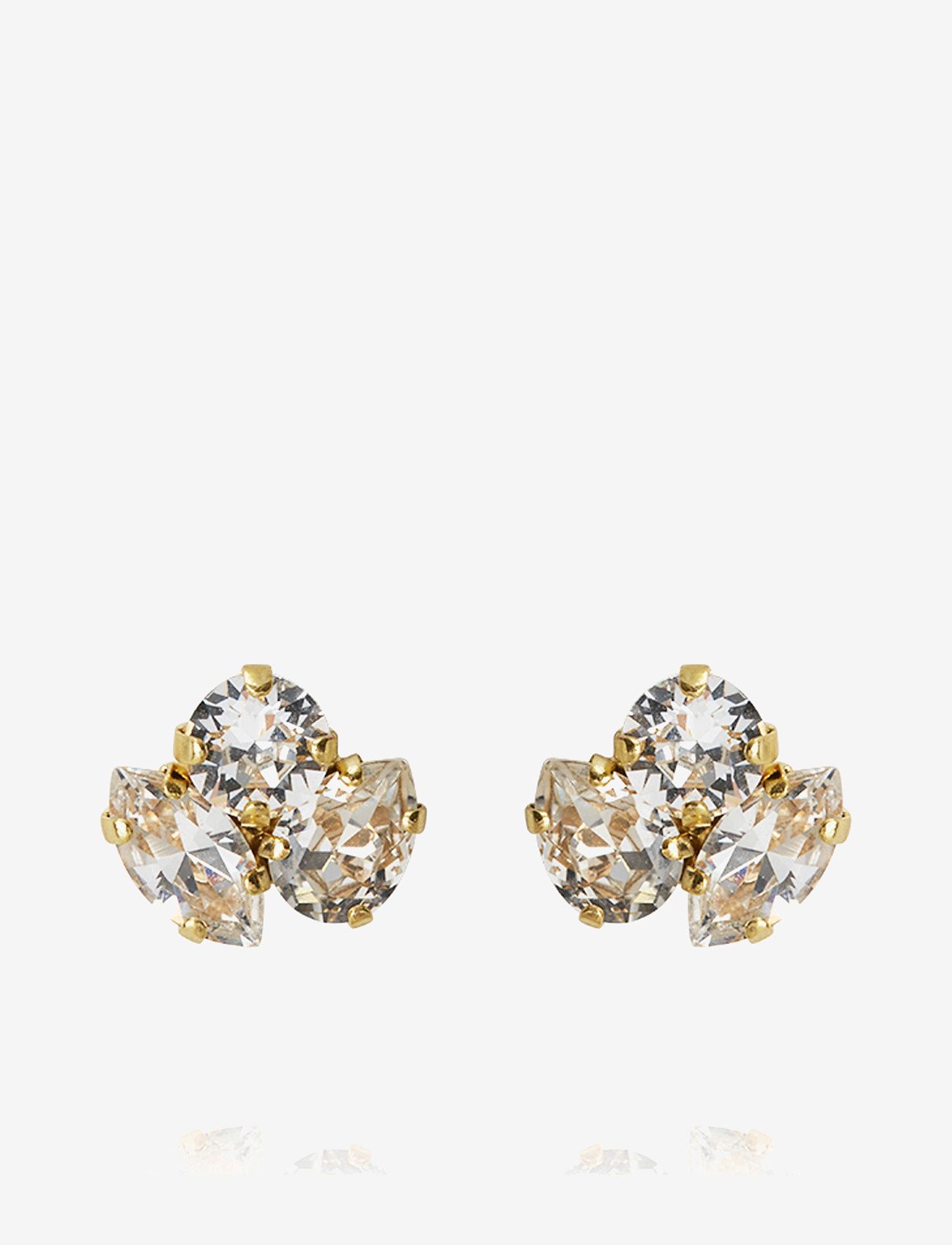 Caroline Svedbom - ANA EARRINGS GOLD - crystal - 0