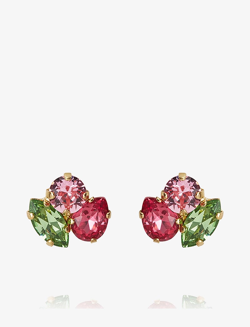 Caroline Svedbom - ANA EARRINGS GOLD - pinna eyrnalokkar - tropicana combo - 0