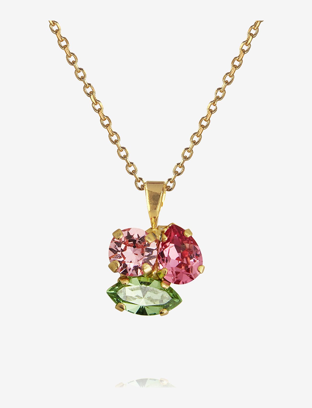 Caroline Svedbom - ANA NECKLACE GOLD - tropicana combo - 0