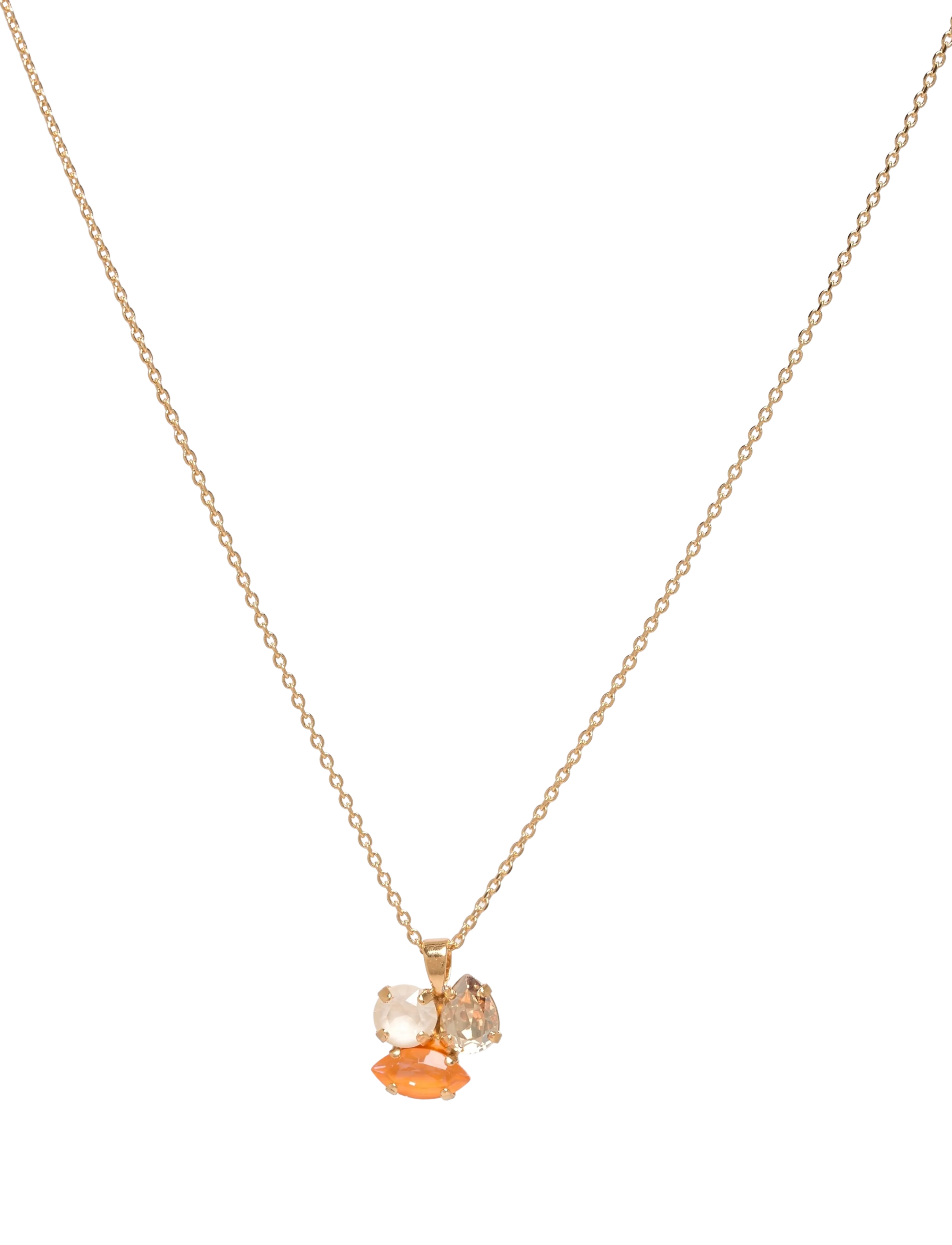 Caroline Svedbom ANA NECKLACE GOLD - Festtøj - MANGO COMBO / gold