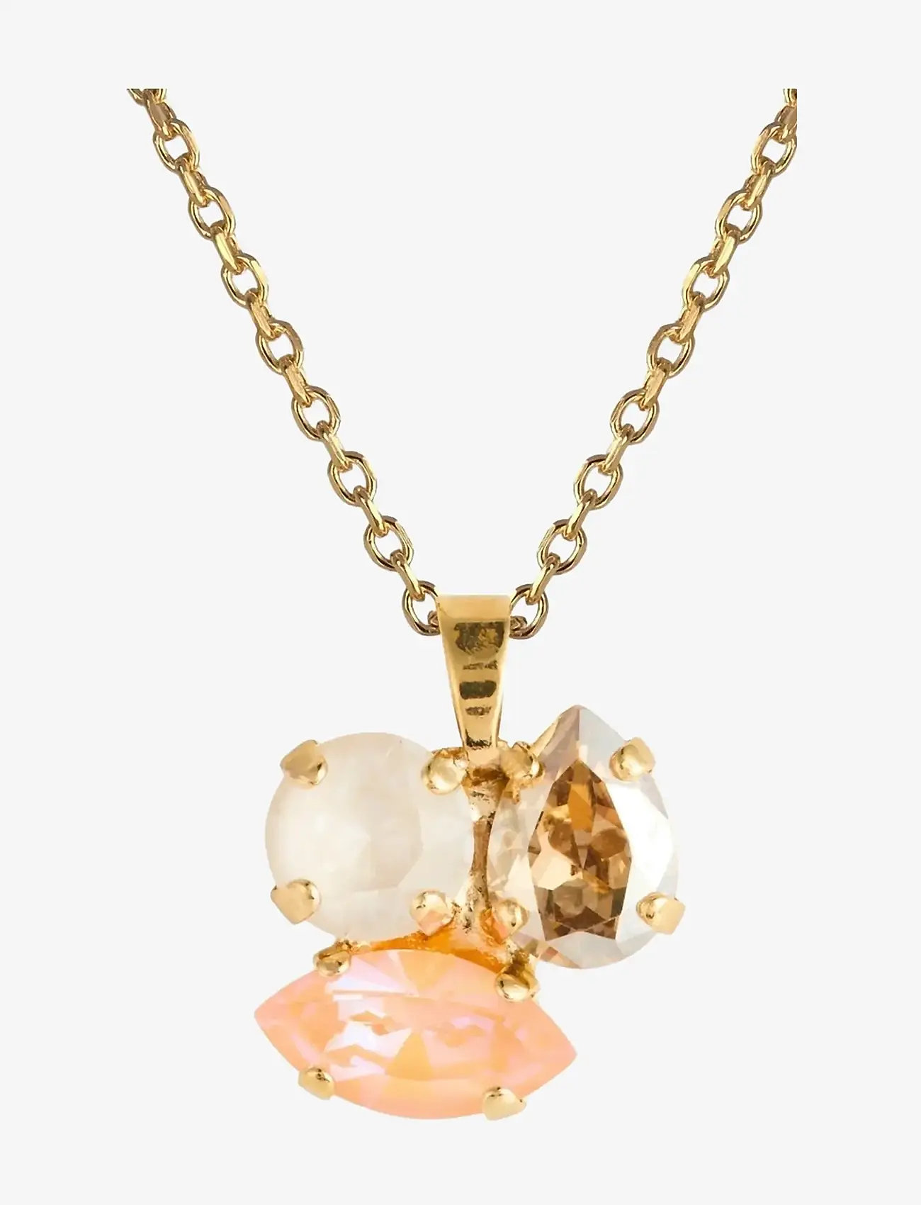 Caroline Svedbom - ANA NECKLACE GOLD - halskæder med vedhæng - mango combo - 2