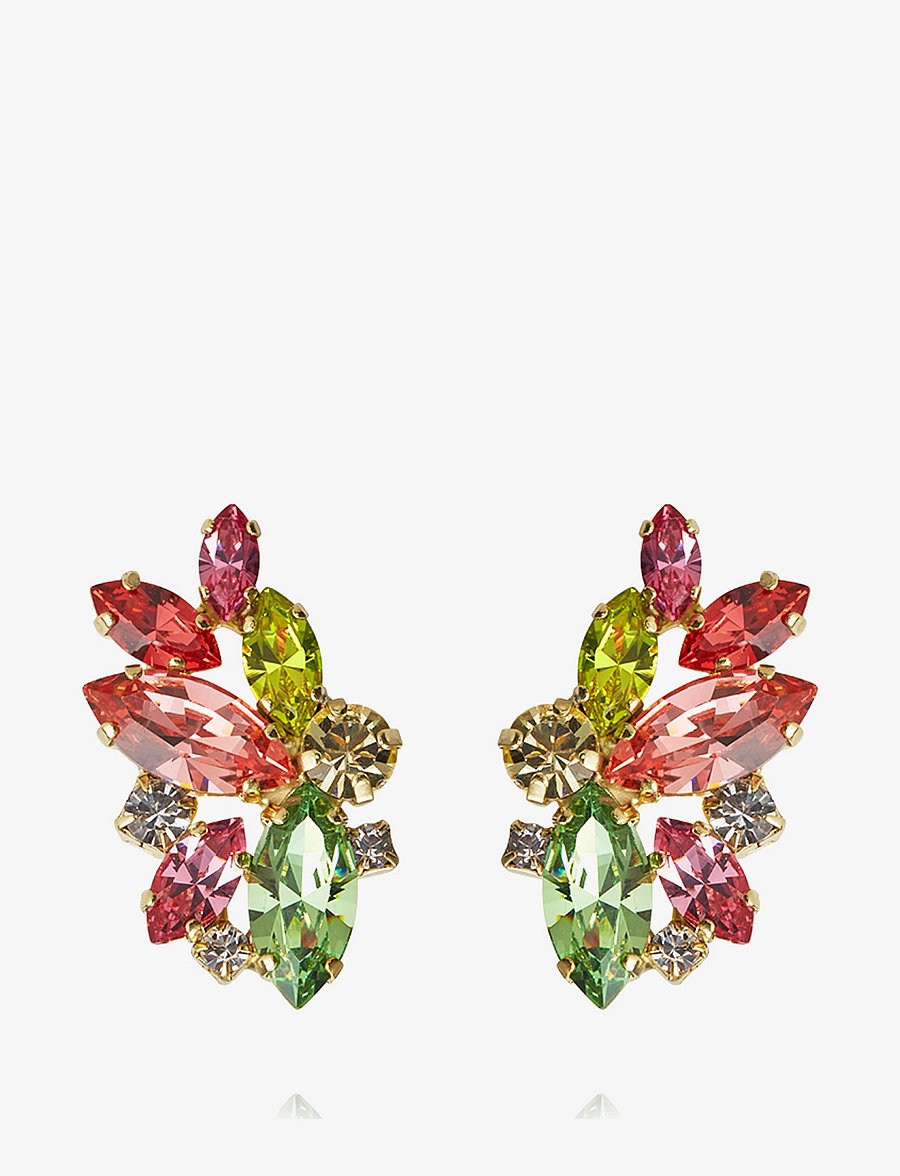 Caroline Svedbom - HAVANNA EARRINGS GOLD - tropicana combo - 1