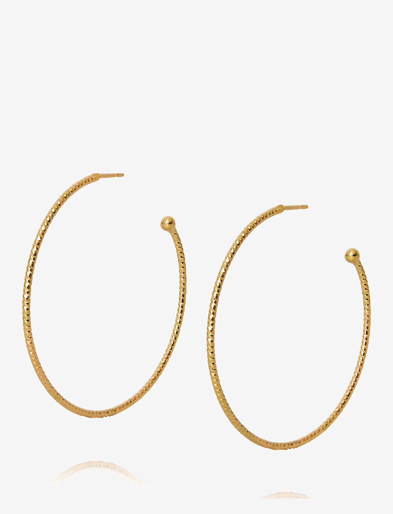 Caroline Svedbom - EVITA LOOP EARRINGS - gold - 1