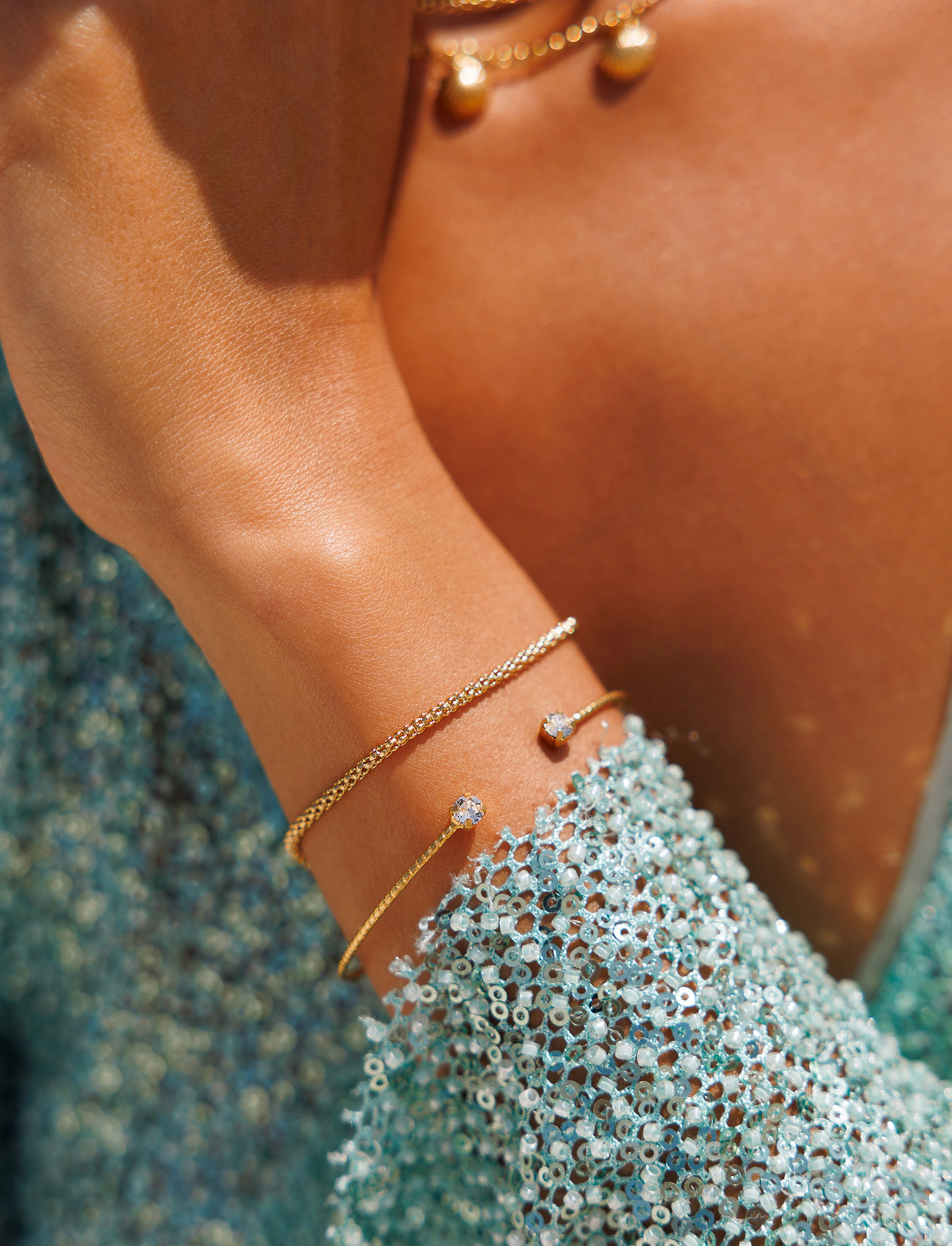 Caroline Svedbom - PETITE ROPE BRACELET - gold - 1