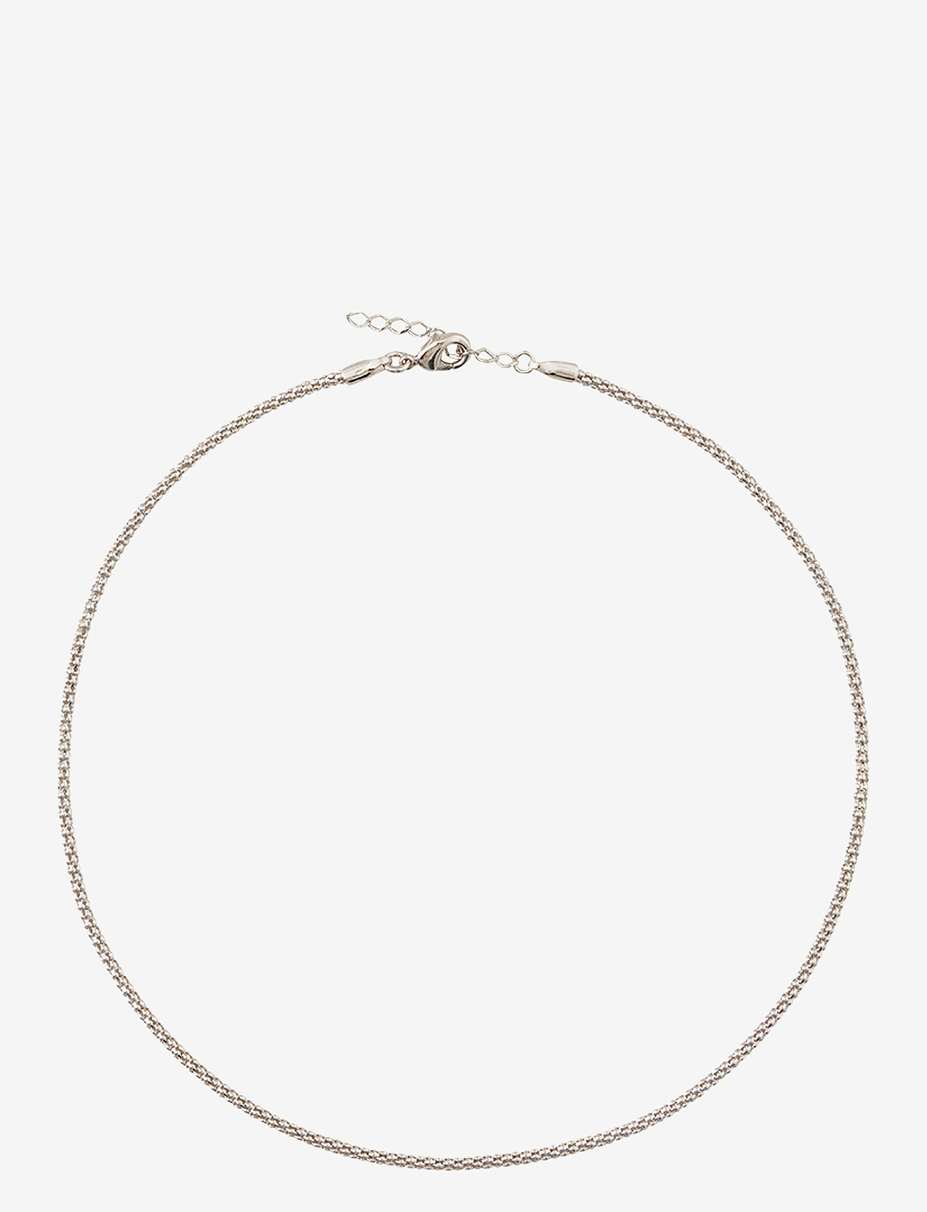 Caroline Svedbom - PETITE ROPE NECKLACE - halskæder - rhodium - 0