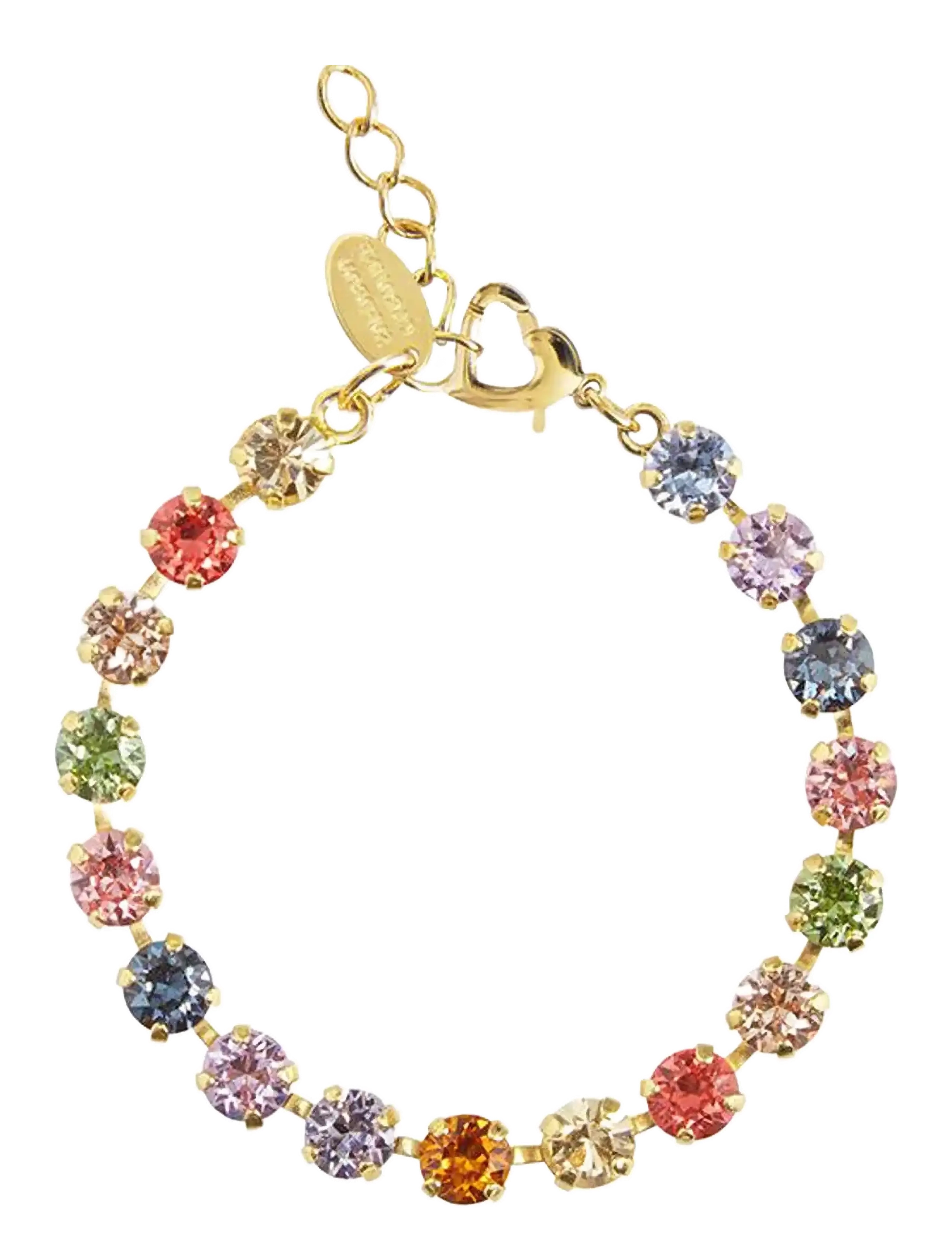 Caroline Svedbom - CHILDHOOD EDITION BRACELET GOLD - rainbow combo - 1