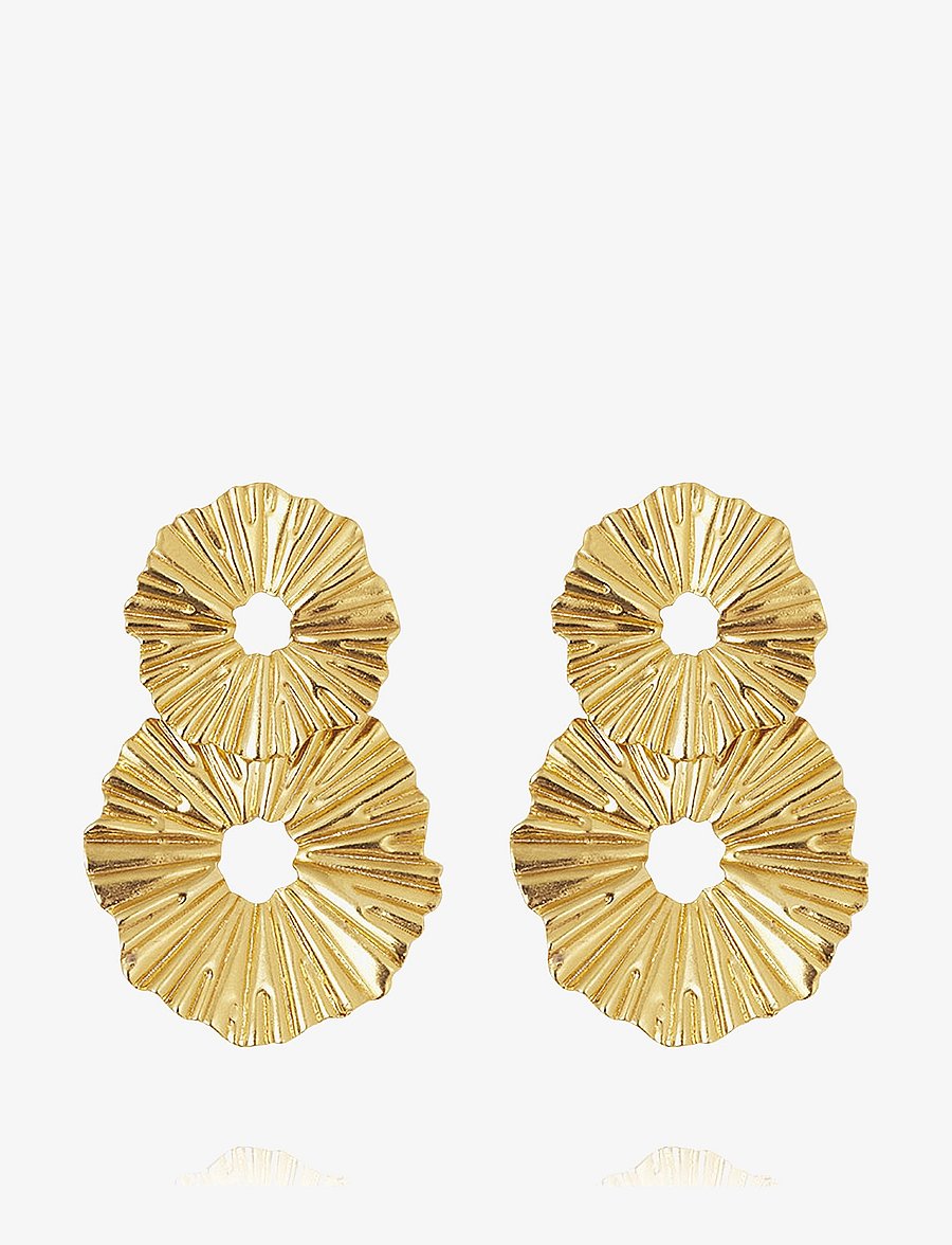 Caroline Svedbom - VASSIA EARRINGS GOLD - gold - 0