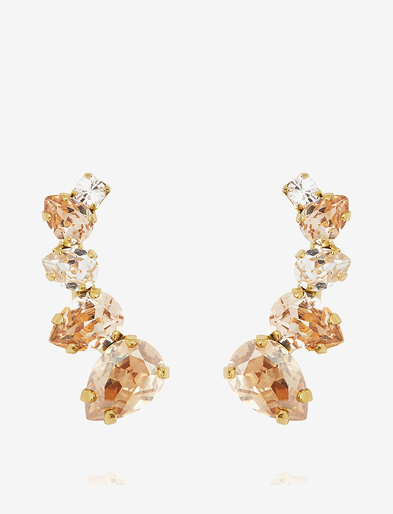 Caroline Svedbom - JULIE EARRINGS - Øreringe med vedhæng - golden combo - 0