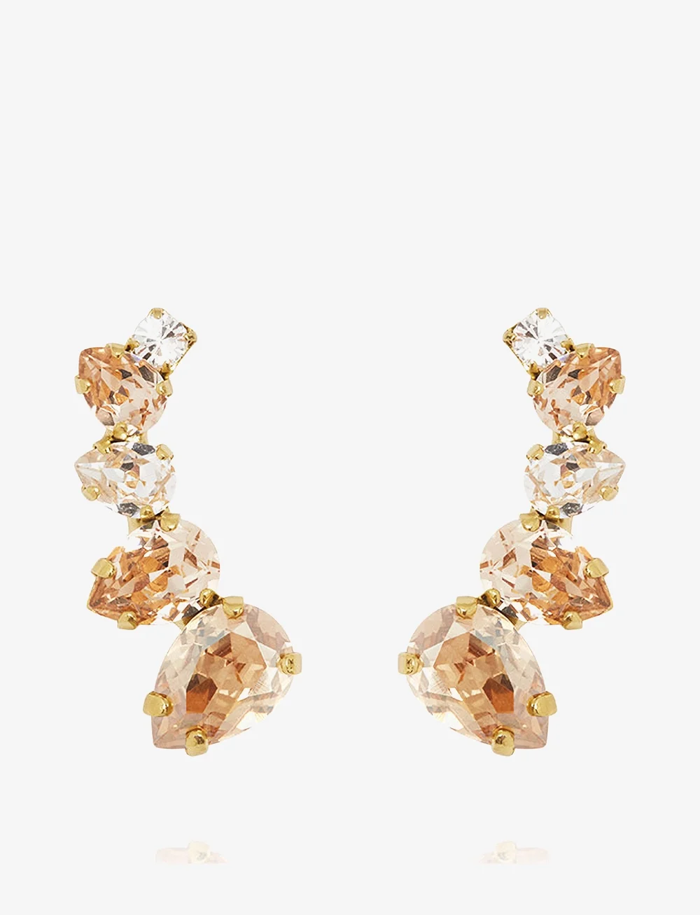 Caroline Svedbom - JULIE EARRINGS - Øreringe med vedhæng - golden combo - 0