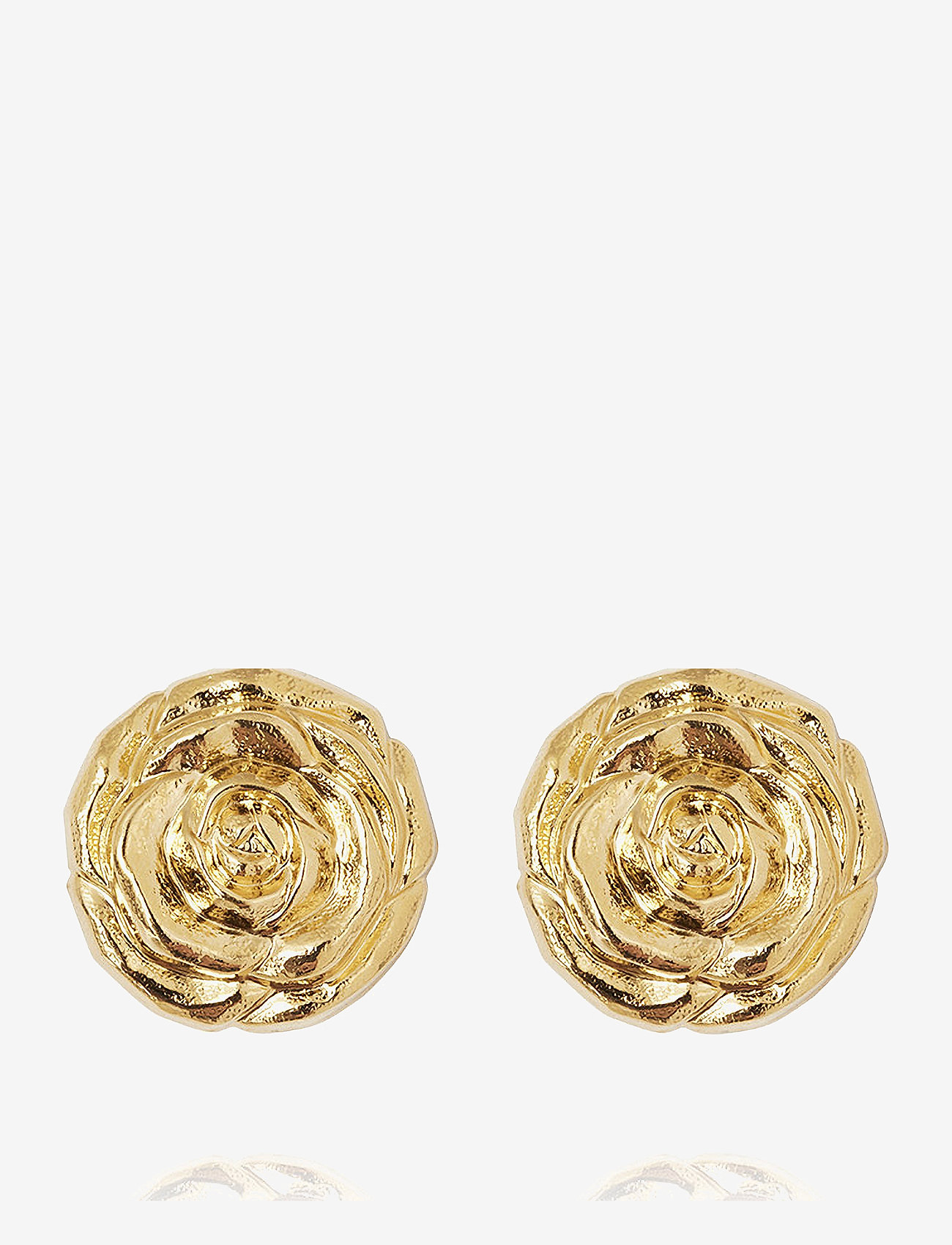 Caroline Svedbom - ROSITA EARRINGS GOLD - veriamieji auskarai - gold - 1