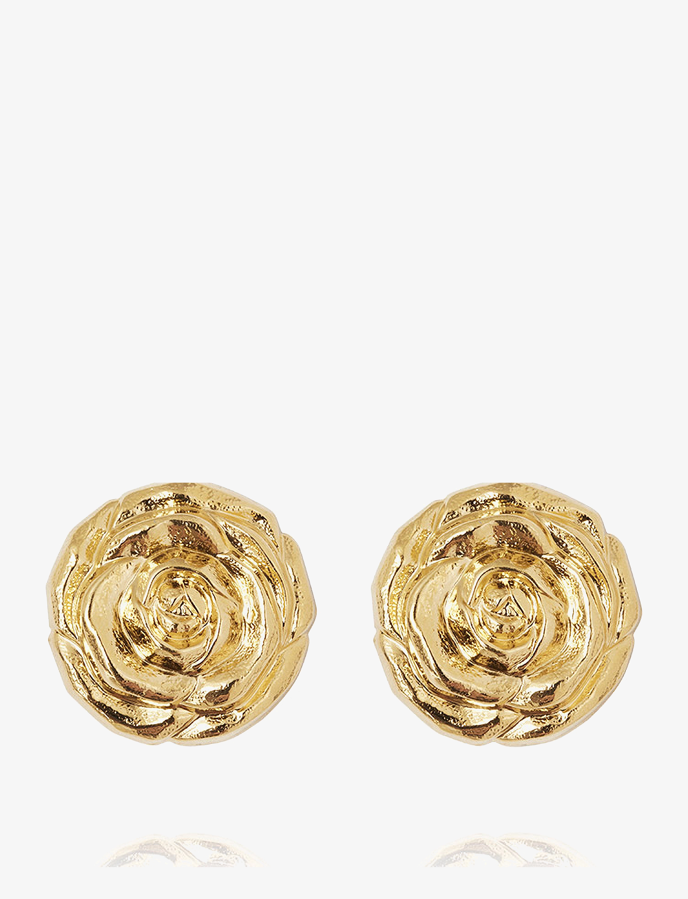 Caroline Svedbom ROSITA EARRINGS GOLD - Smykker - GOLD / gold