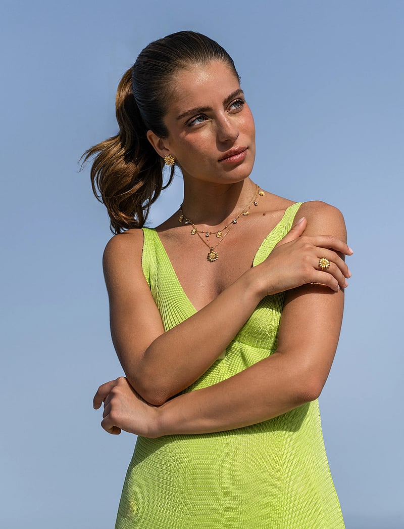 Caroline Svedbom - DAISY RING GOLD - sõrmused - crystal - 0