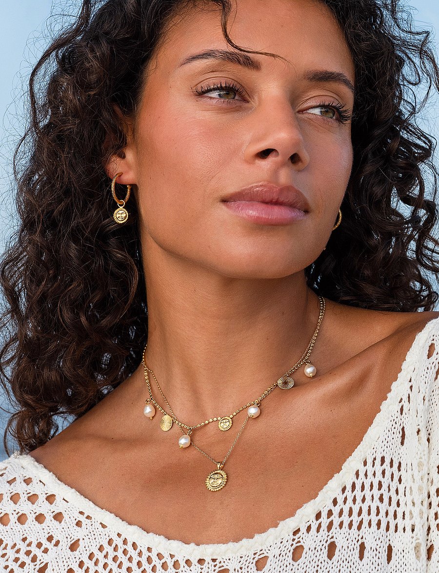 Caroline Svedbom - APOLLO NECKLACE GOLD - halskæder - gold - 0