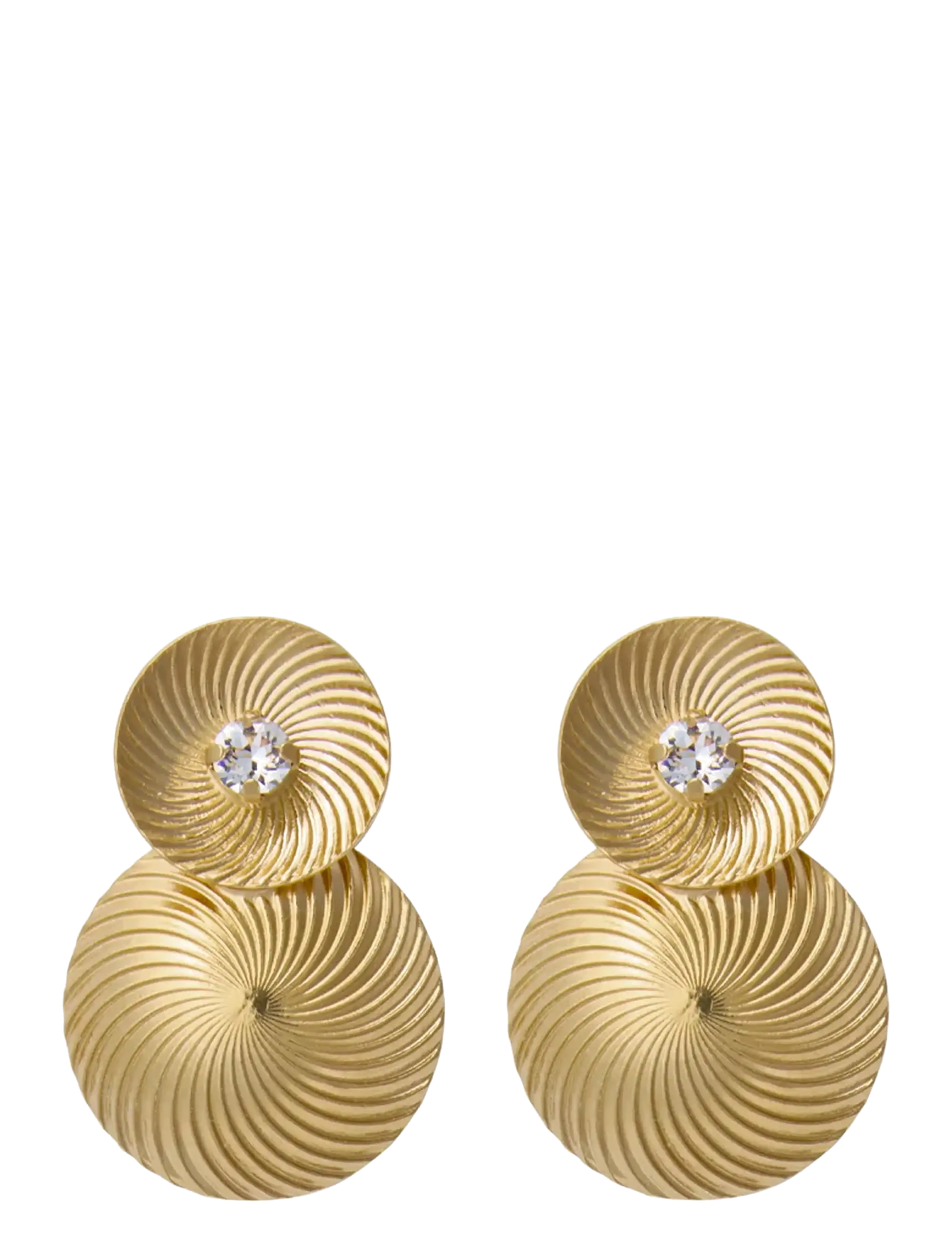 Caroline Svedbom COCO EARRINGS GOLD - Statement øreringe - GOLD / gold