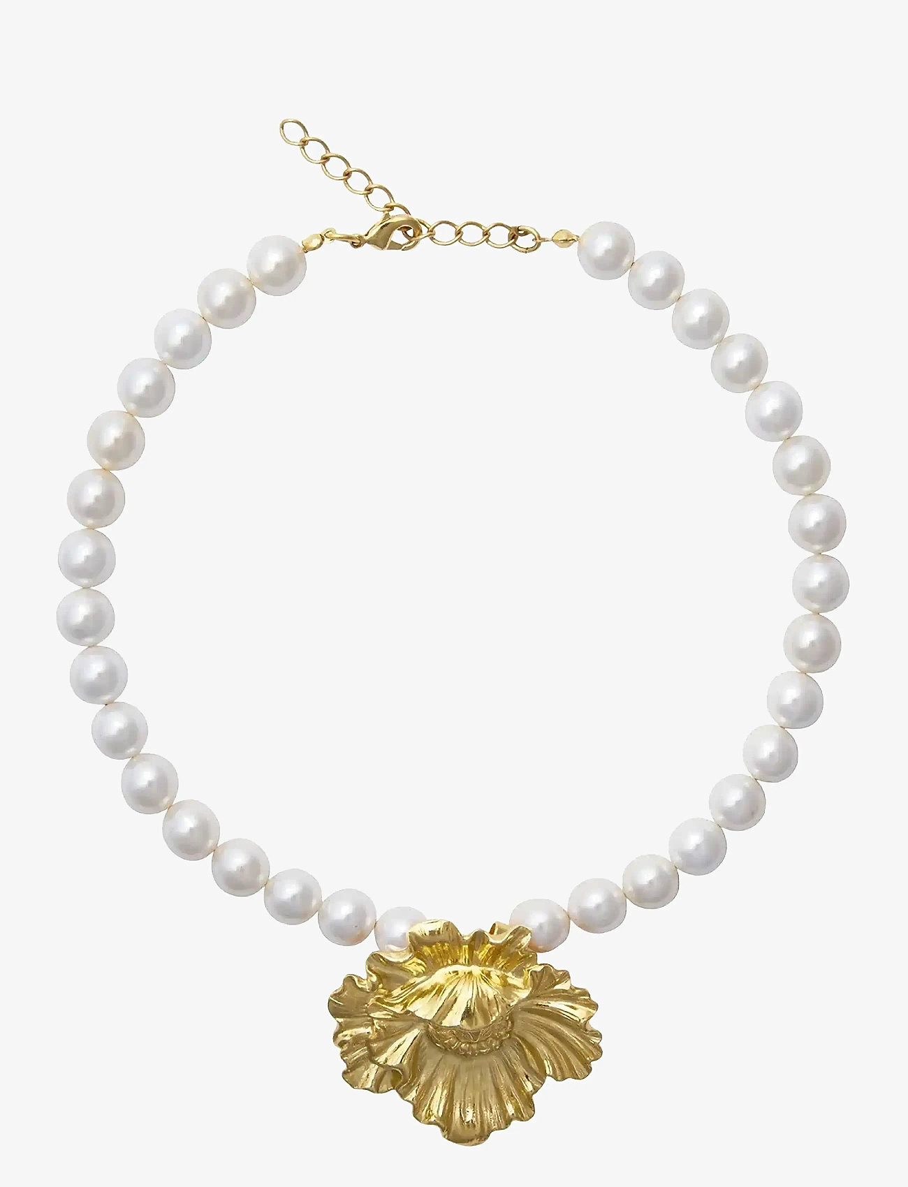 Caroline Svedbom - BIBI PEARL CHOKER GOLD - pärlikeed - pearl - 1