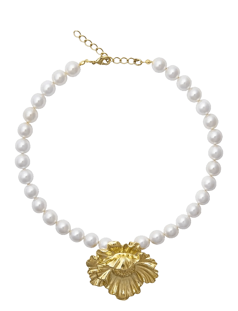 Caroline Svedbom - BIBI PEARL CHOKER GOLD - pärlikeed - pearl - 1