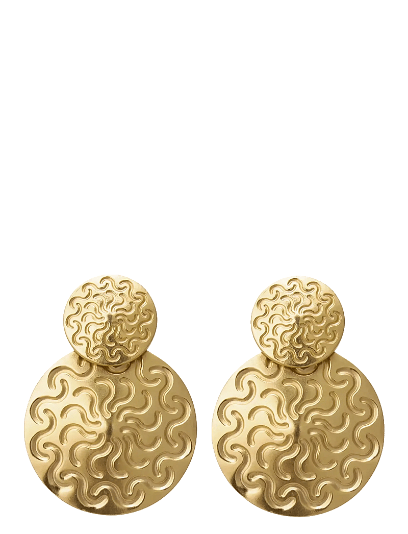 Caroline Svedbom - AMAYA EARRINGS GOLD - silmatorkavad kõrvarõngad - gold - 1