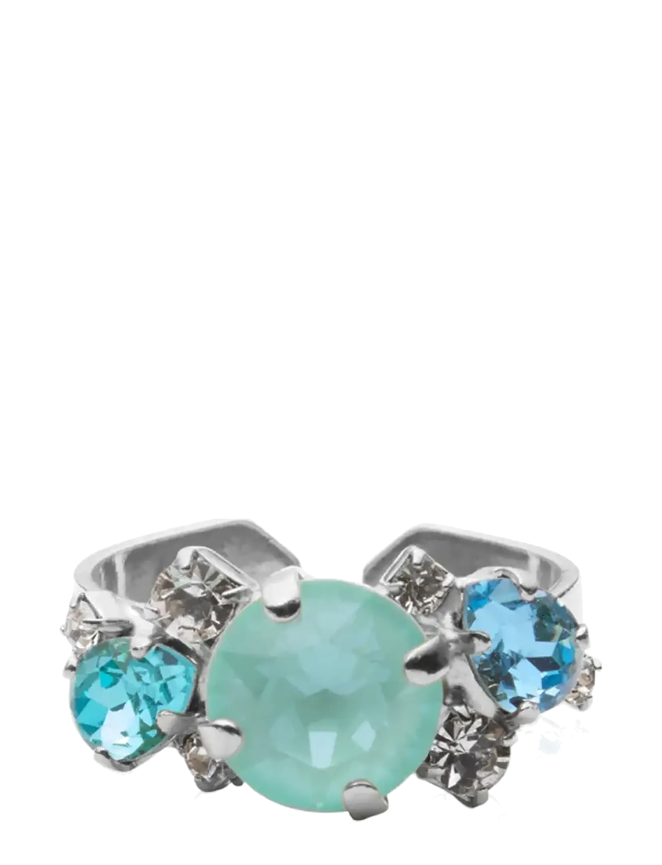 Caroline Svedbom Jannie Ring Rhodium, One Size, Silver, Smykker > Ringe, Dame