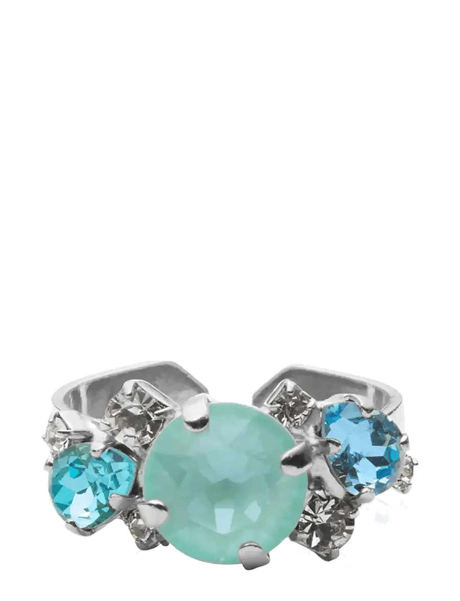Caroline Svedbom - JANNIE RING RHODIUM - sõrmused - laguna combo - 0