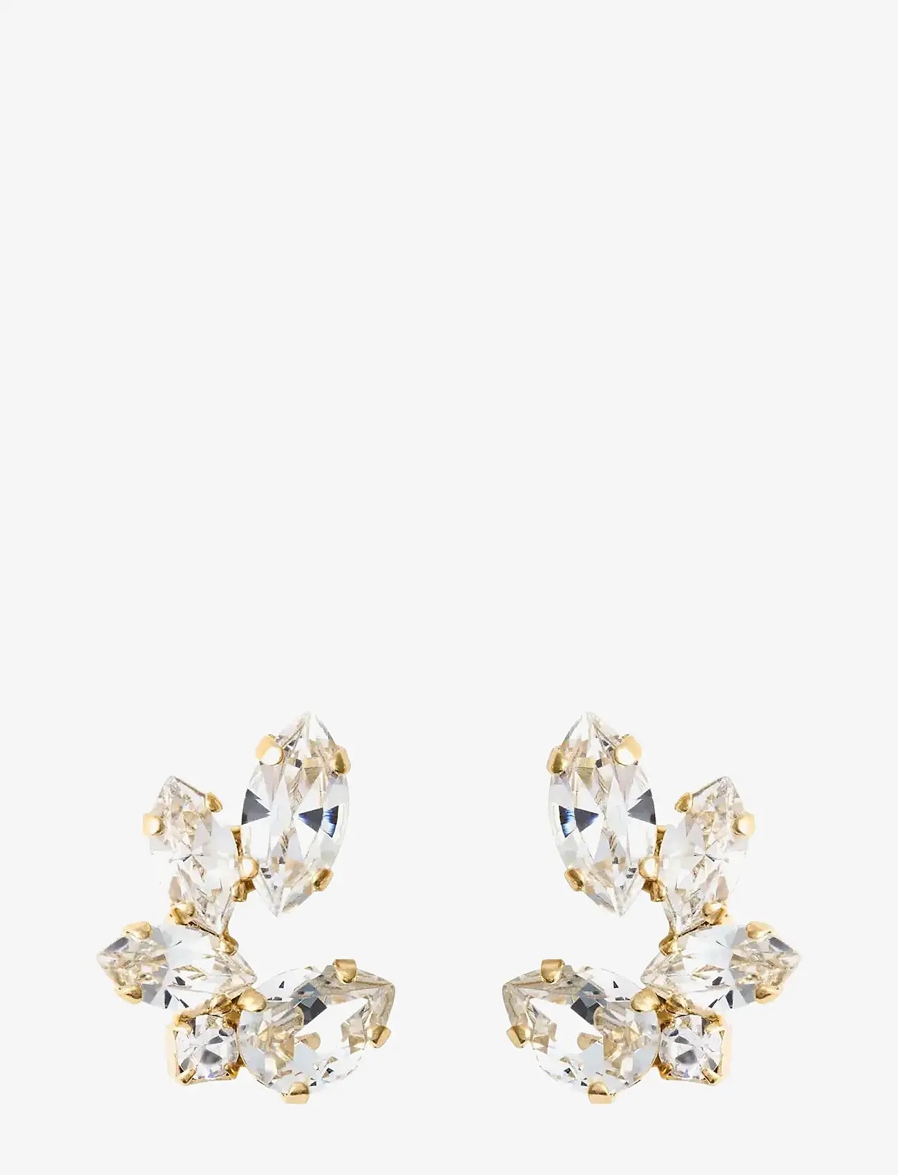 Caroline Svedbom - CLARE EARRINGS GOLD - studs örhängen - crystal - 0