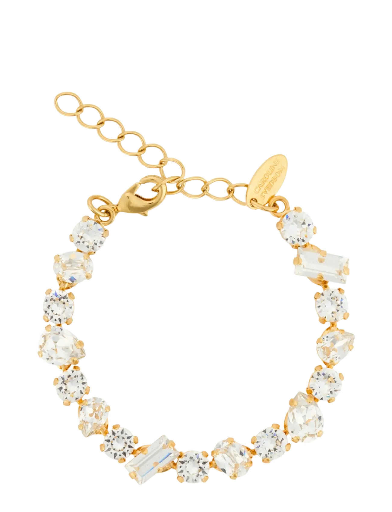 NOELLE STATEMENT BRACELET - CRYSTAL