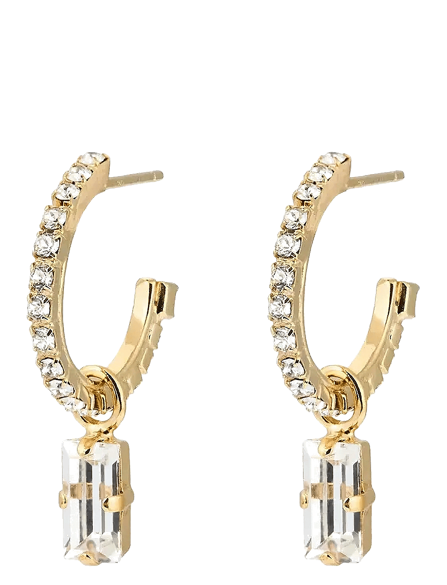 Caroline Svedbom - LUCY EARRINGS GOLD - rõngad - crystal - 0