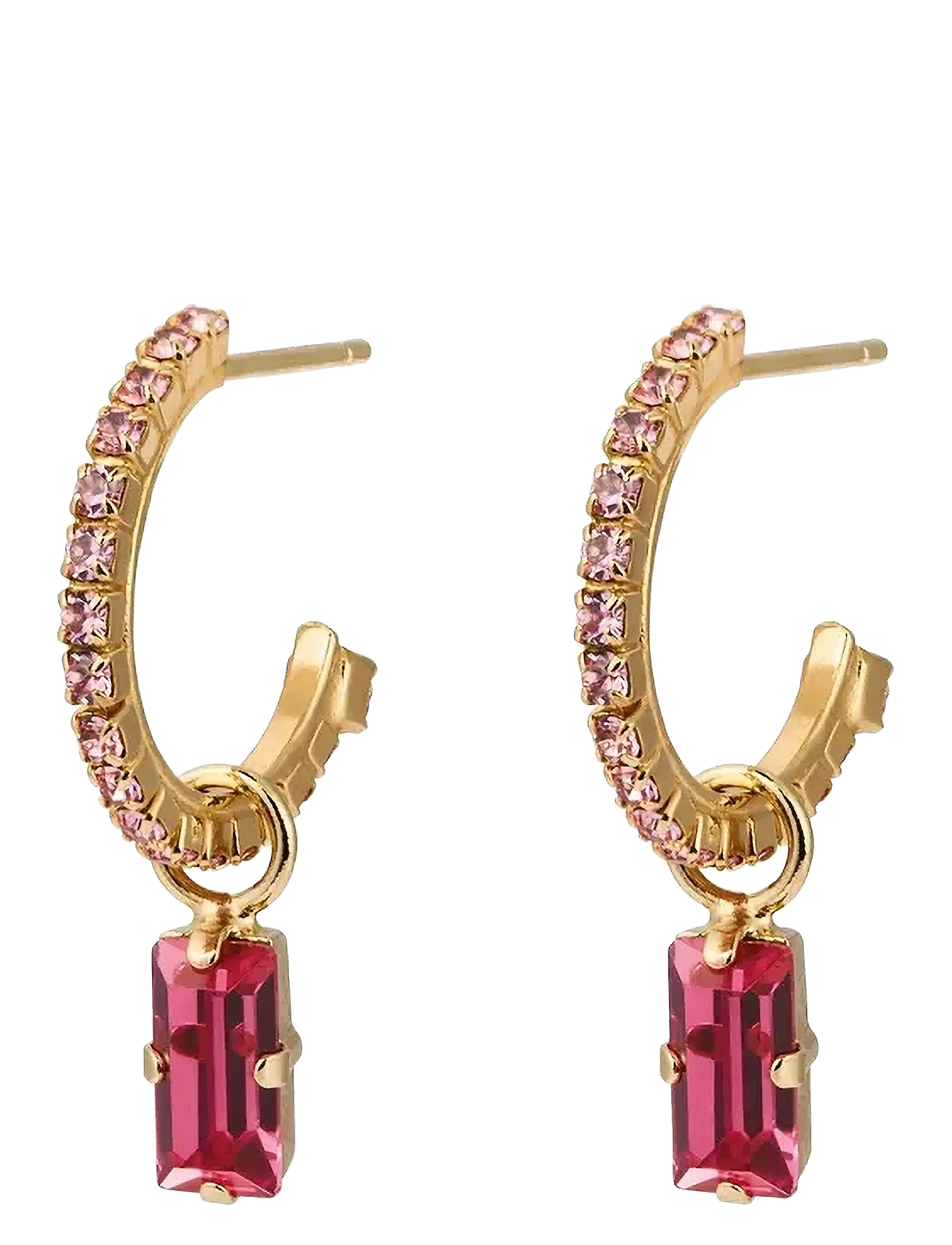 Caroline Svedbom LUCY EARRINGS GOLD - Smykker - ROSE / LIGHT ROSE / gold