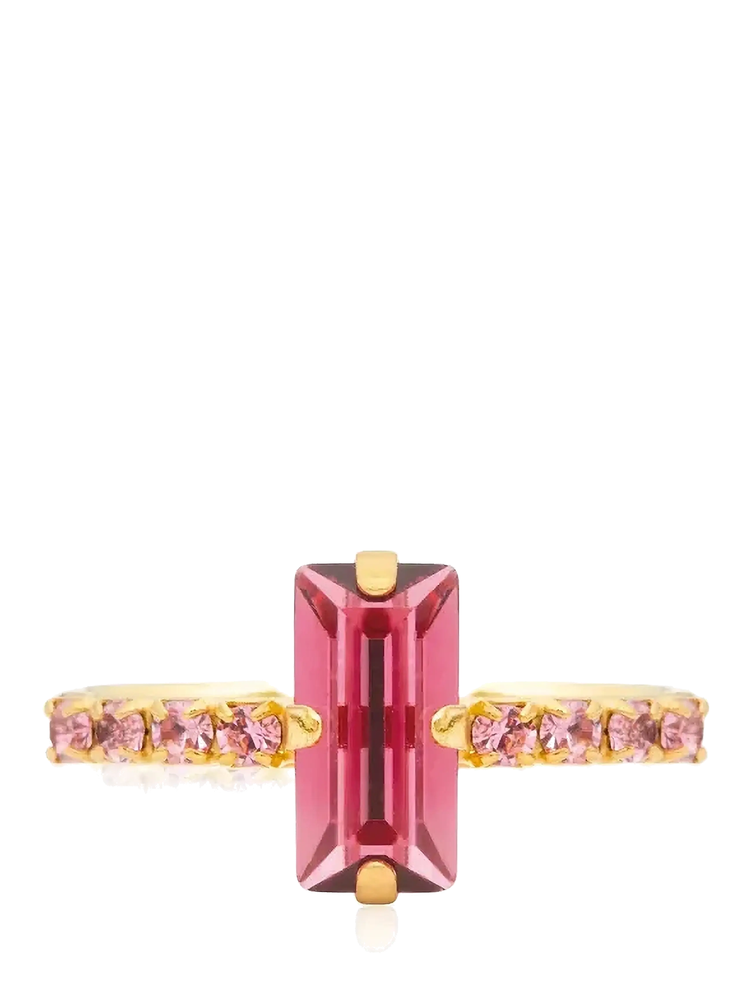 Caroline Svedbom LUCY RING GOLD - Modern femininity - ROSE / LIGHT ROSE / pink/rose
