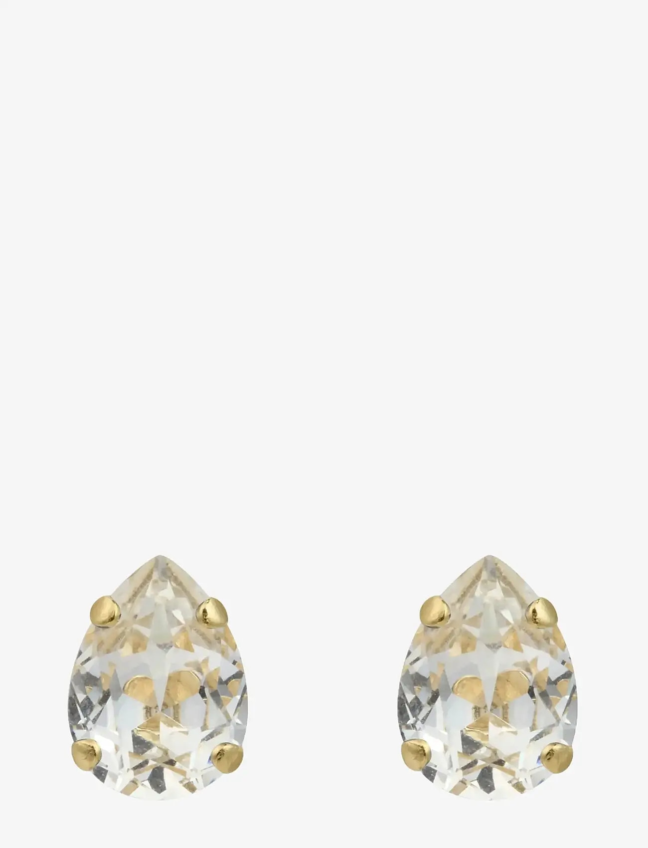 Caroline Svedbom - AMELIA STUD EARRINGS GOLD - naastkõrvarõngad - crystal - 1