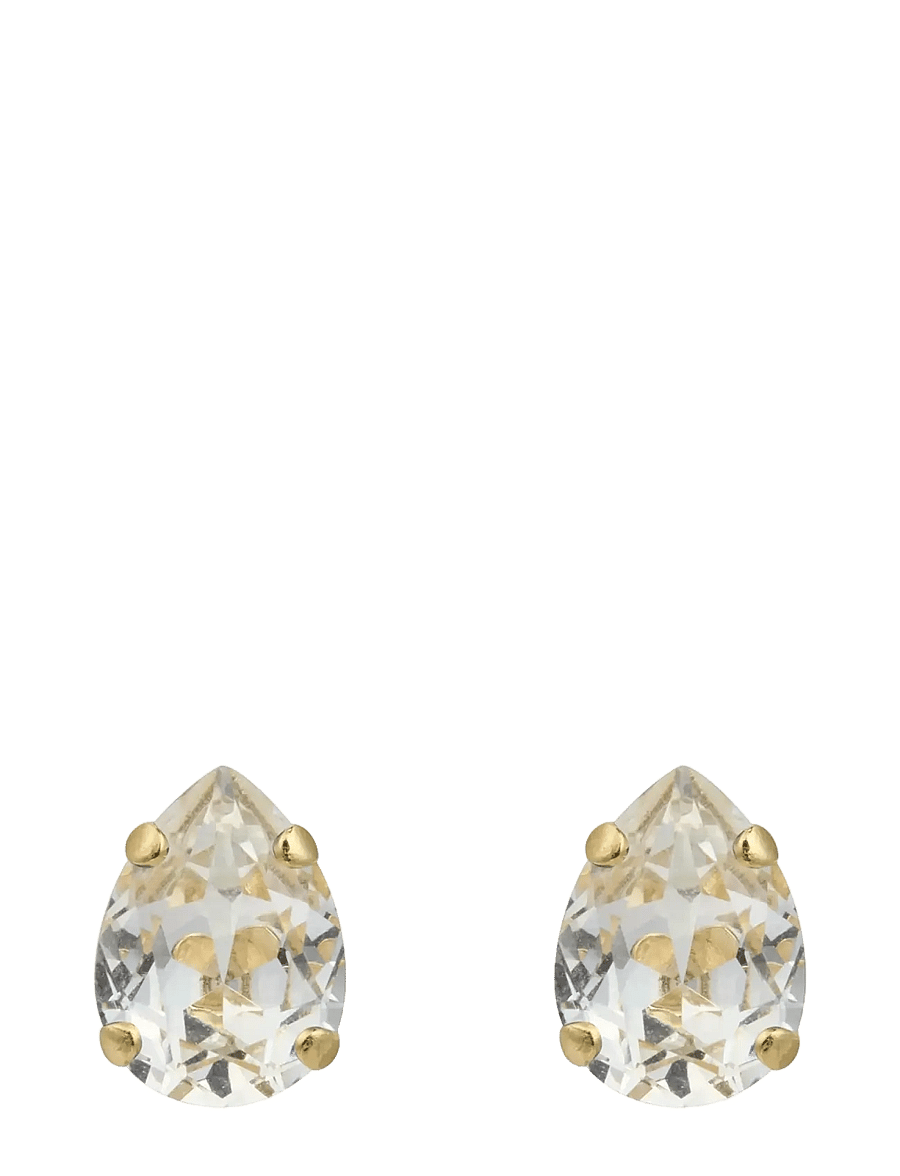 Caroline Svedbom - AMELIA STUD EARRINGS GOLD - Ørestikker - crystal - 1