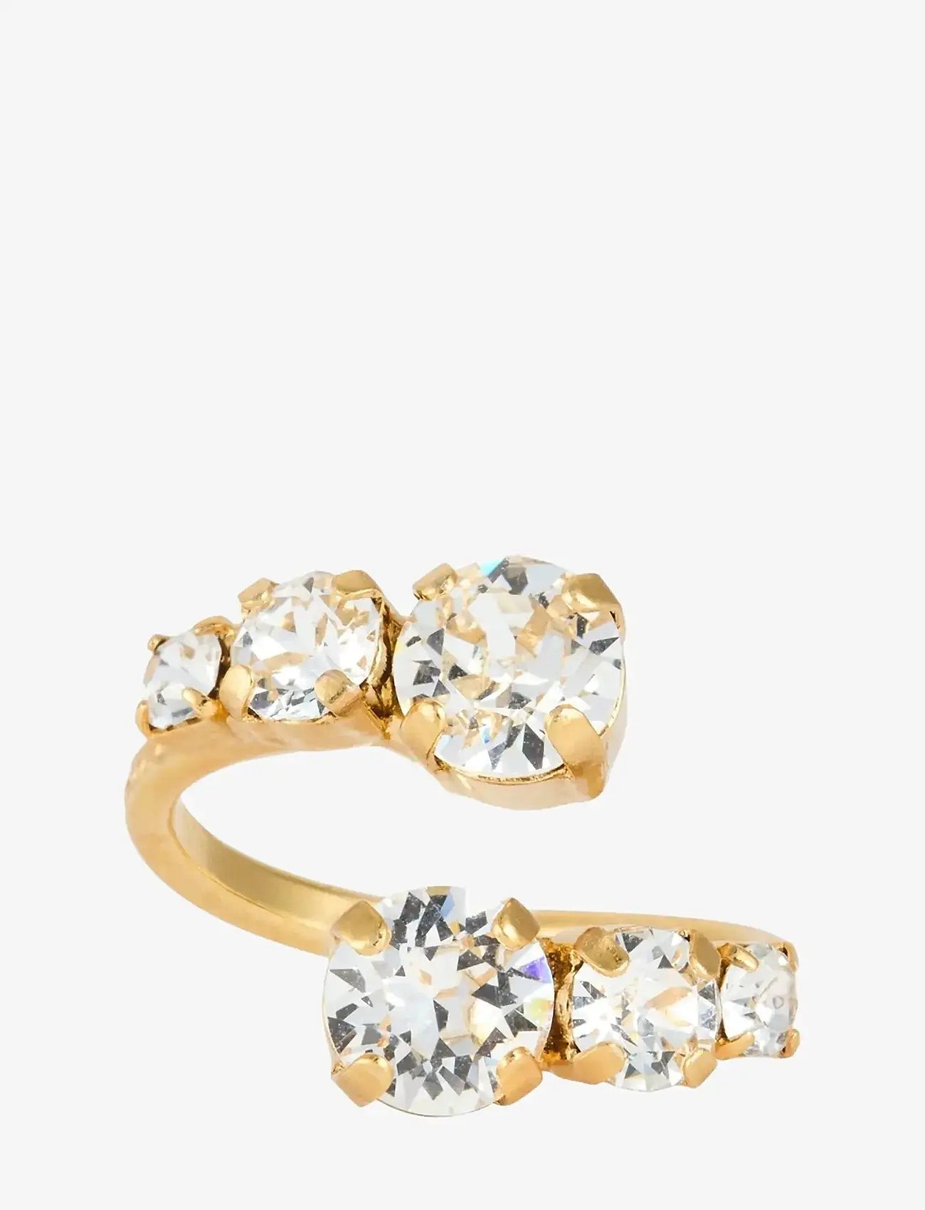 Caroline Svedbom - HALO RING GOLD - ringe - crystal - 1