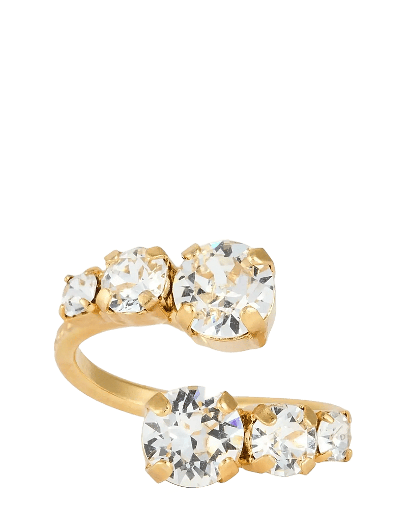 Caroline Svedbom - HALO RING GOLD - ringe - crystal - 1