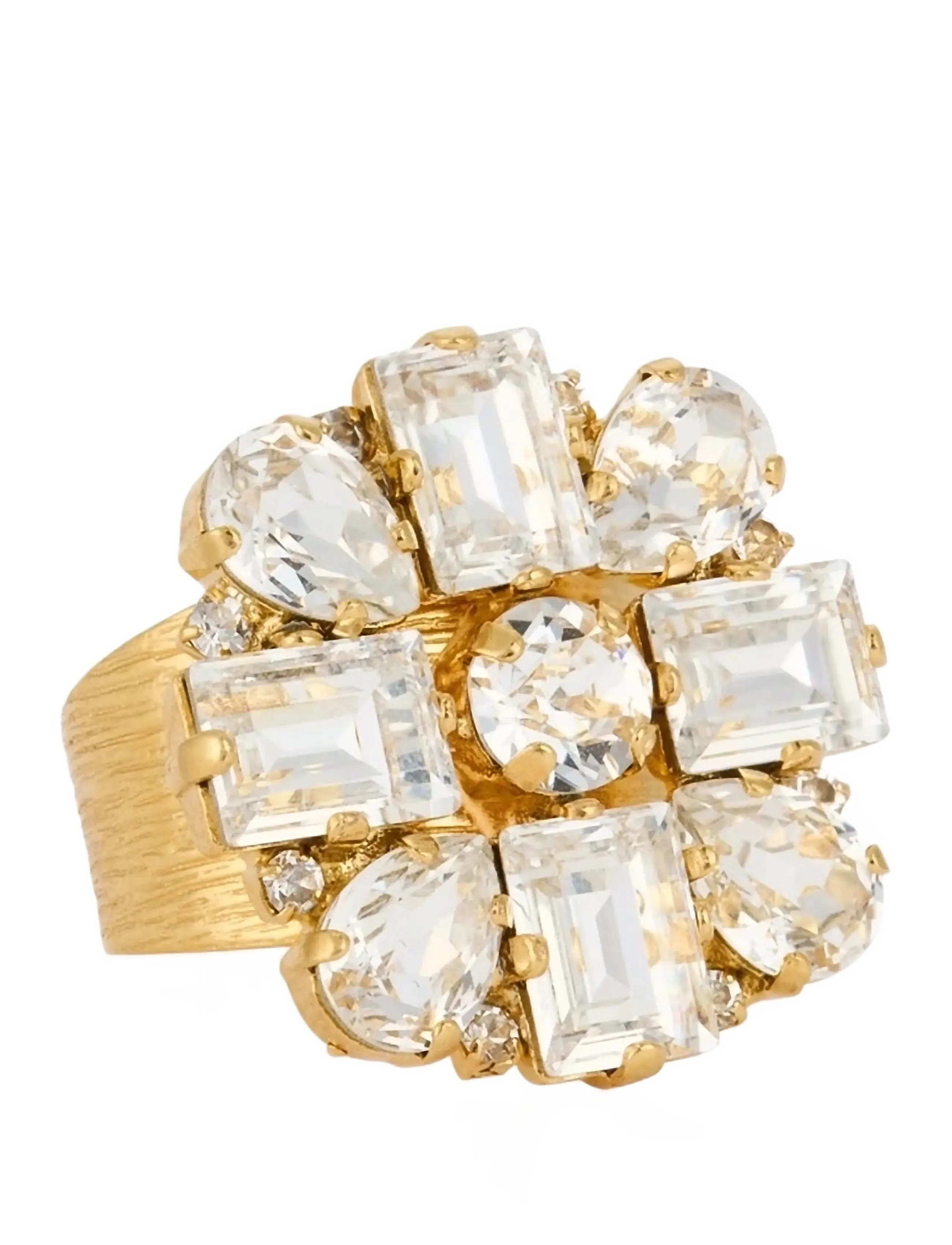 Caroline Svedbom Diora Statement Ring Gold, Kvinder, Statement Ring, Guld, Str: ONE SIZE