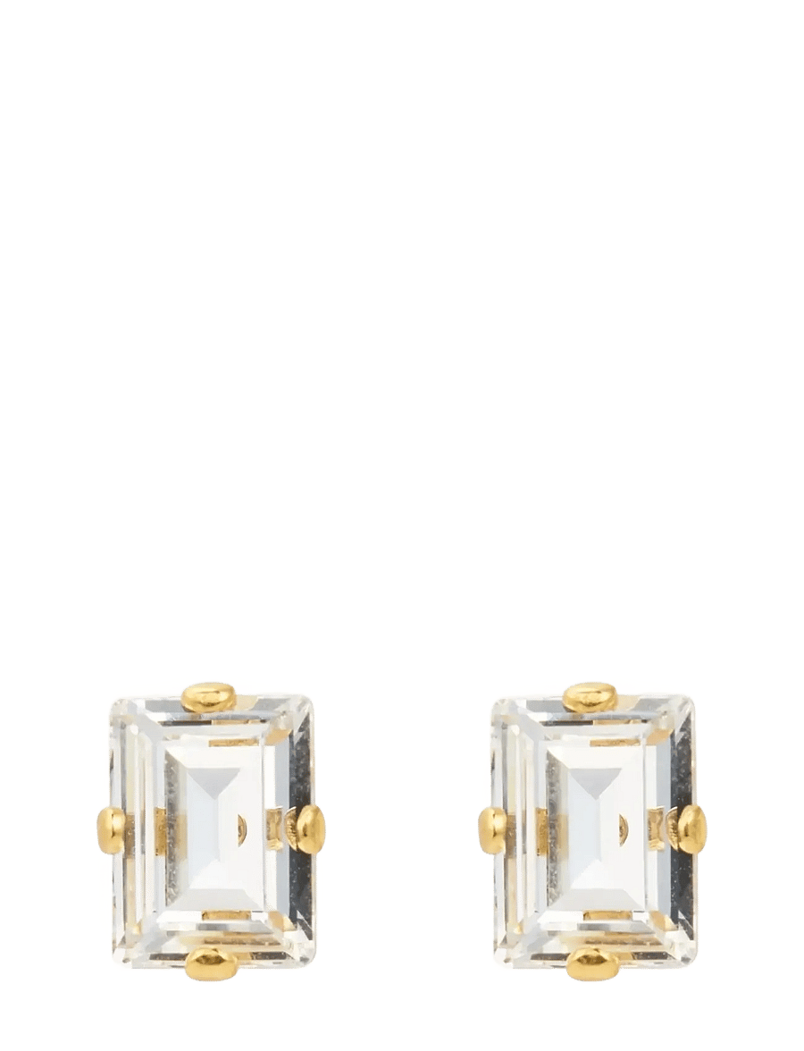 Caroline Svedbom - DIORA STUD EARRINGSGOLD - neet-kõrvarõngad - crystal - 1