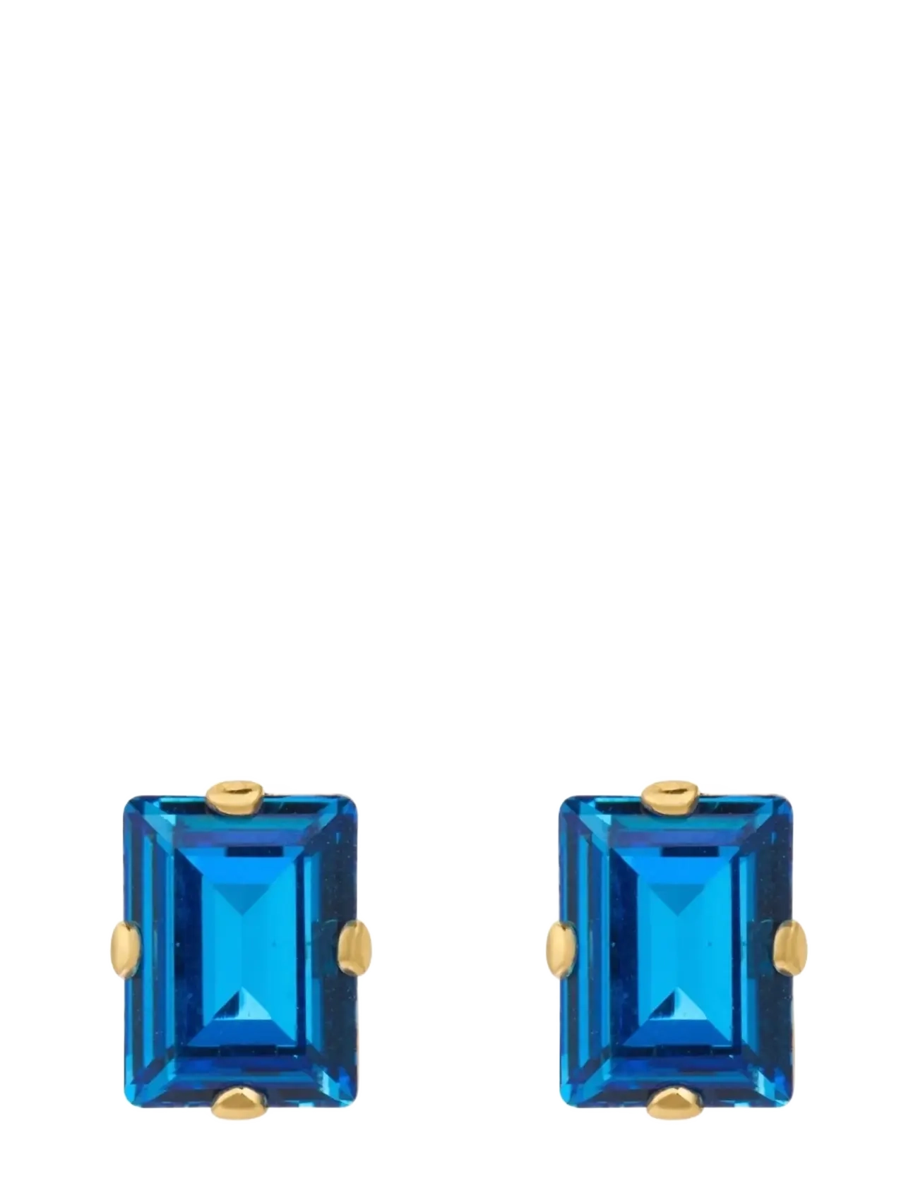 Caroline Svedbom Diora Stud Earringsgold, One Size, Blue, Øreringe > Ear Cuffs, Dame