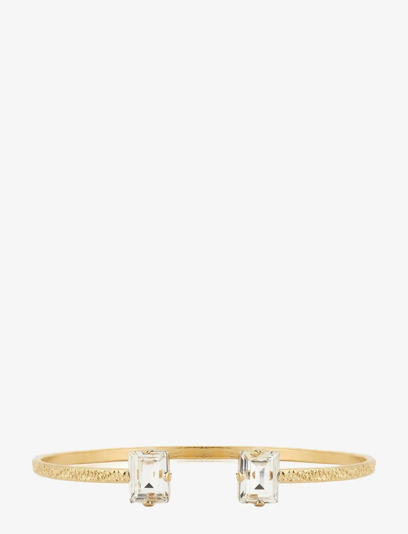 Caroline Svedbom - DIORA STUD BRACELETGOLD - armringe - crystal - 1