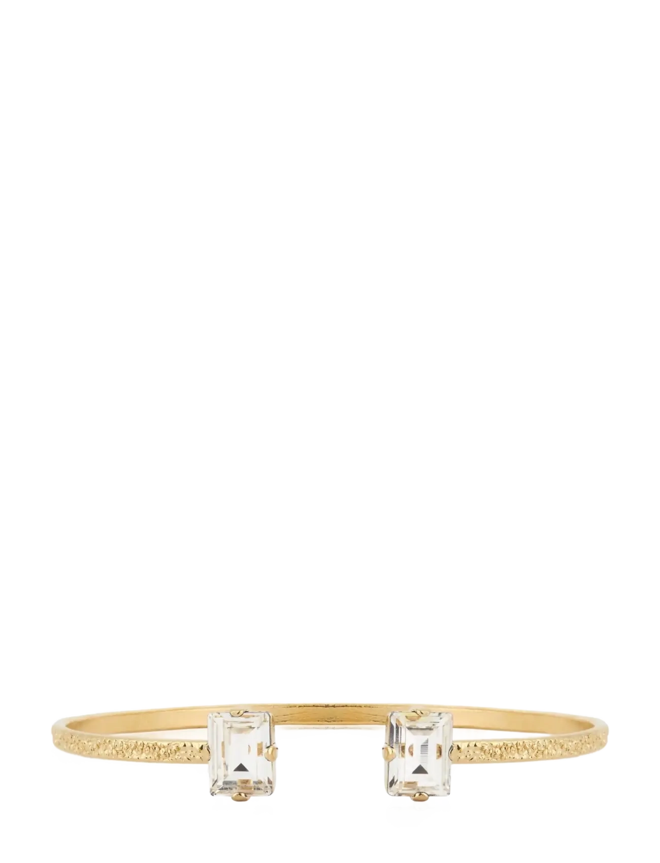 Caroline Svedbom DIORA STUD BRACELETGOLD - Festtøj - CRYSTAL / gold