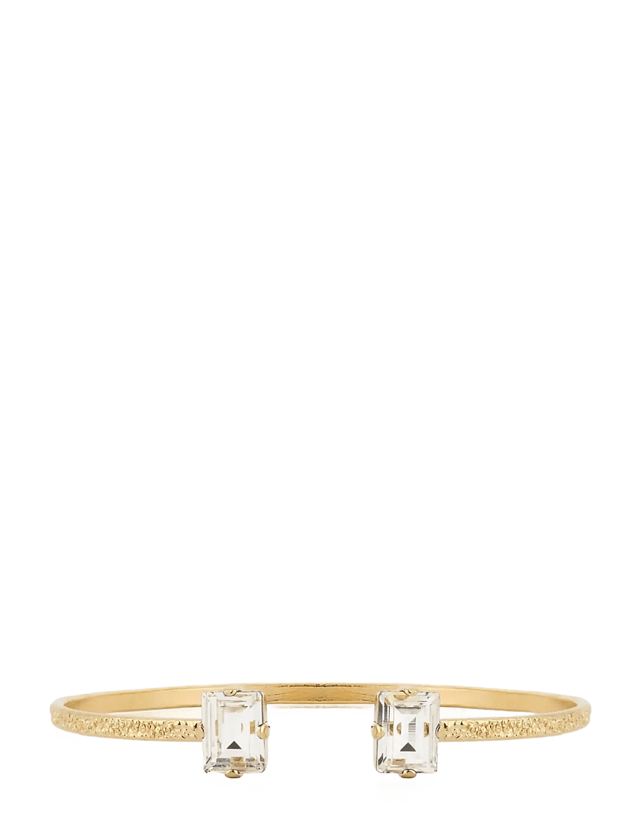 Caroline Svedbom - DIORA STUD BRACELETGOLD - bangles-armband - crystal - 1