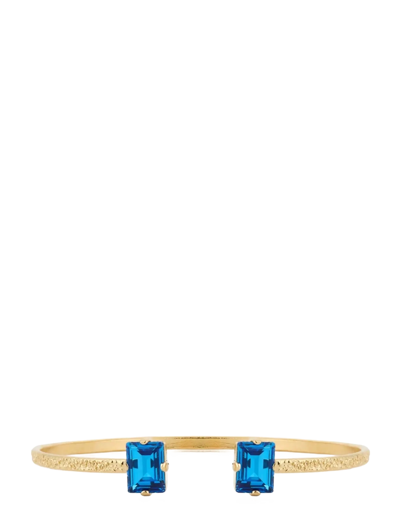 Caroline Svedbom DIORA STUD BRACELETGOLD - Armband - RECREATED ICEBLUE / blue